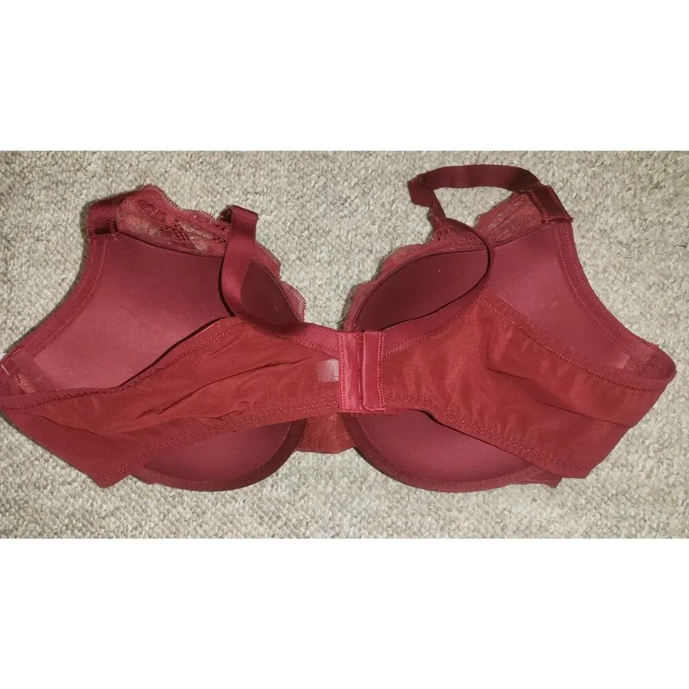 Auden Plunge Coverage Push Up Bra NWT 44DDD - Picture 4 of 5